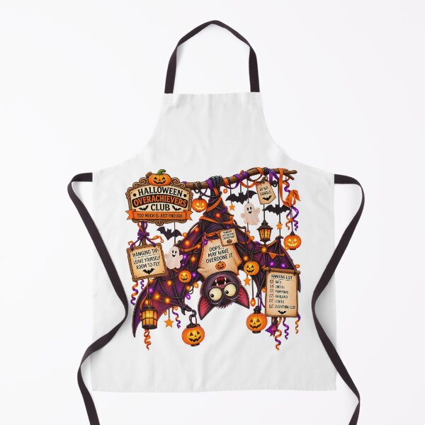 Item preview, ⚡HALLOWEEN OVERACHIEVERS CLUB - Bertie Bat's Hanging Decorations Department designed and sold by WheelieGdArt.