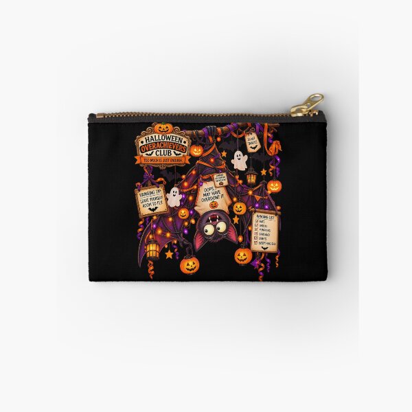 Item preview, ⚡HALLOWEEN OVERACHIEVERS CLUB - Bertie Bat's Hanging Decorations Department - dark version designed and sold by WheelieGdArt.