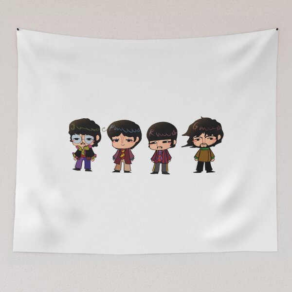 Item preview, the beatles chibi yellow submarine group designed and sold by Maximenguyen.