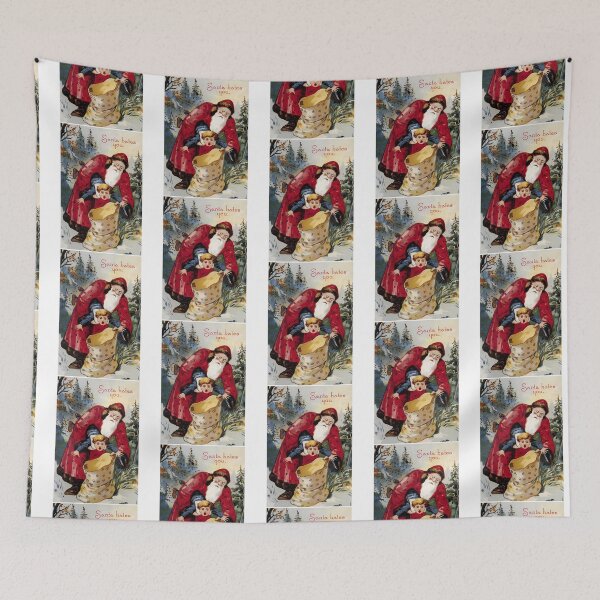 Item preview, Santa Hates You - Funny Mean Vintage Christmas Card designed and sold by DisynePluss.