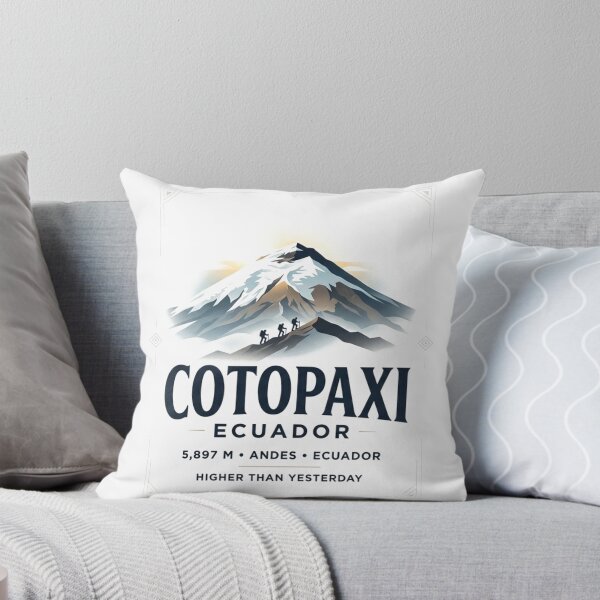 Item preview, Cotopaxi Ecuador | Higher Than Yesterday Mountain Adventure designed and sold by Mathias Yakubu Design.