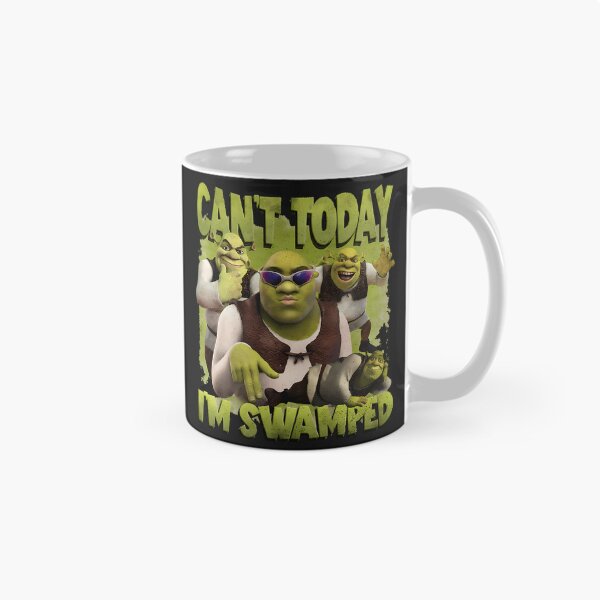 Item preview, Can'T Today I'M Swamped Shrek designed and sold by 47monkeys.