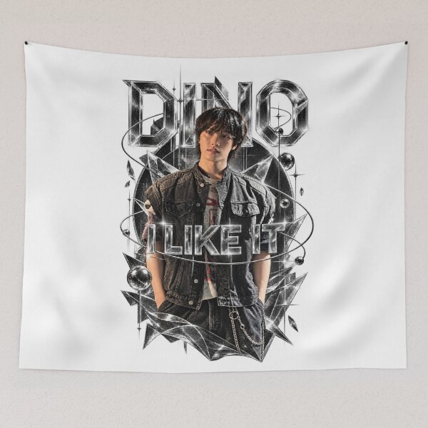 Item preview, DINO I LIKE IT Industrial Grunge Streetwear Dark Poster Visual designed and sold by Valeree Store.