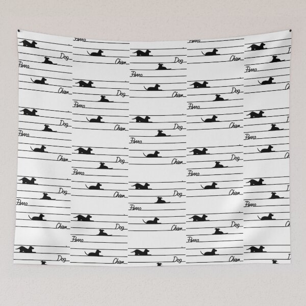 Item preview, Dog Lines designed and sold by BurnPrintsEP.