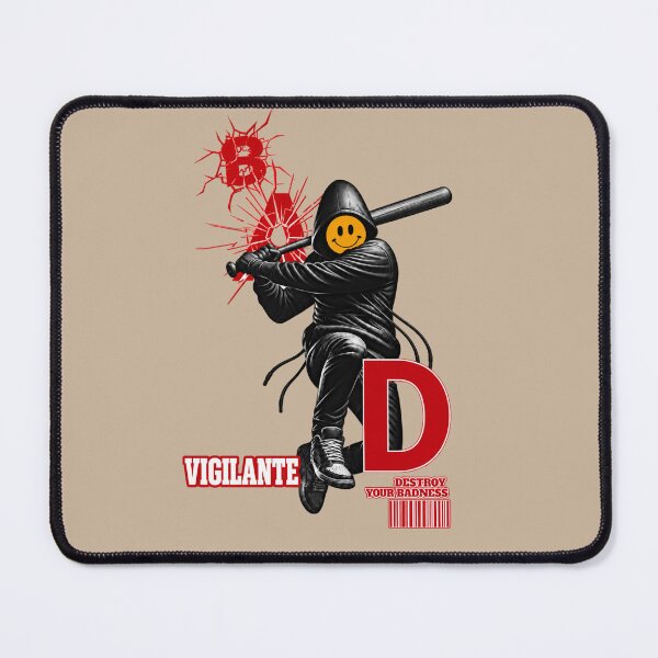 Item preview, Smiley-Faced Vigilante Streetwear Graphic designed and sold by Sci-fi-2901.