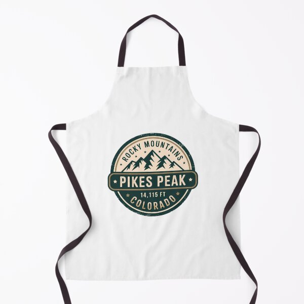 Item preview, Pikes Peak Summit Badge Colorado Vintage Mountain Design designed and sold by SharkCoDesigns.
