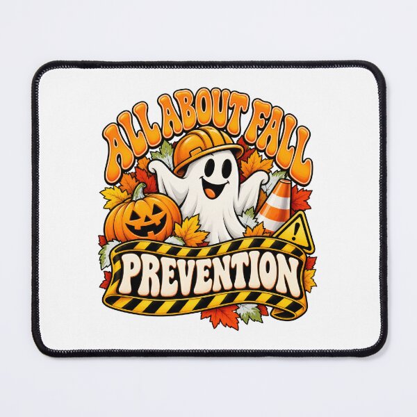Item preview, All About Fall Prevention Ghost Pumpkin Autumn designed and sold by SoyLamderma.