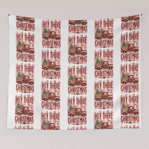 Item preview, Striped Hi There Christmas designed and sold by DisynePluss.