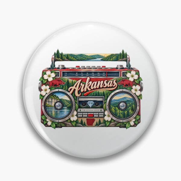Item preview, Arkansas Gen X Boom Box designed and sold by Whimspired By Paxx.