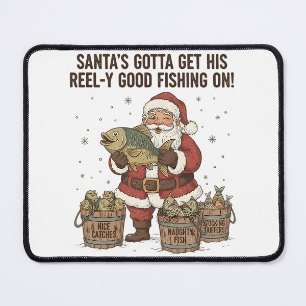 Item preview, Gone Fishing Be Back By Christmas designed and sold by HSDbyRachel.