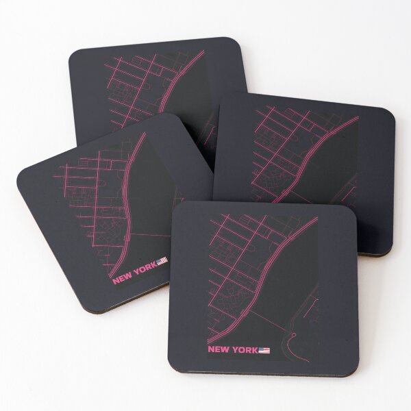 Item preview, New York USA City Map #12 designed and sold by Thistle-TShop.