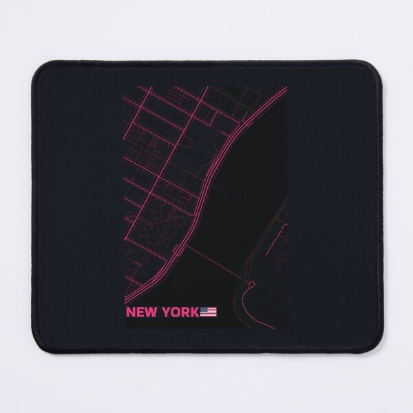 Item preview, New York USA City Map #12 designed and sold by Thistle-TShop.