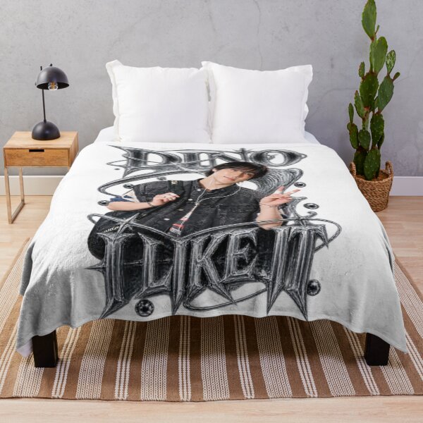 Item preview, DINO I LIKE IT SEVENTEEN Monochrome Grunge Idol Poster Artwork designed and sold by Valeree Store.