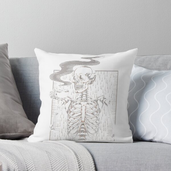 Item preview, Skeleton Drinking Coffee Caffeine Skull Coffee Lover T-Shirt designed and sold by shop-insider.
