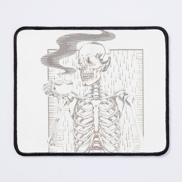 Item preview, Skeleton Drinking Coffee Caffeine Skull Coffee Lover T-Shirt designed and sold by shop-insider.