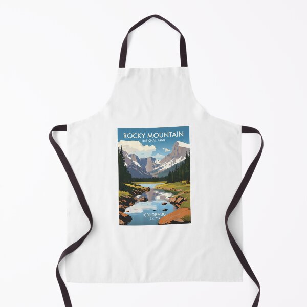 Item preview, Rocky Mountain National Park Landscape Travel Art designed and sold by SharkCoDesigns.