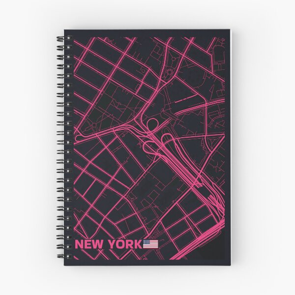 Item preview, New York USA City Map #13 designed and sold by Thistle-TShop.