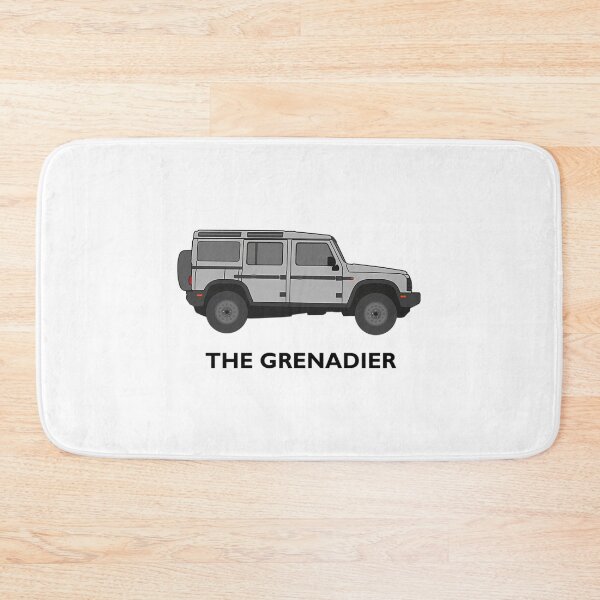 Item preview, The Grenadier Off-Road Vehicle (Gray  Lettering) designed and sold by SharkCoDesigns.