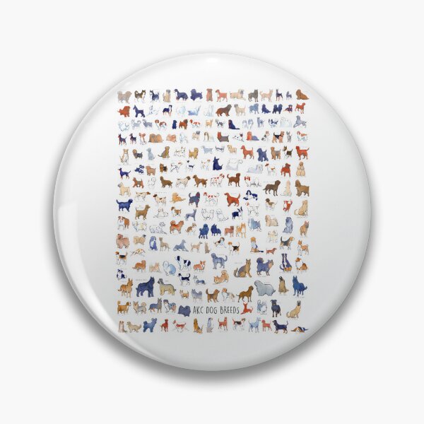Item preview, Every Akc Dog Breed designed and sold by BurnPrintsEP.