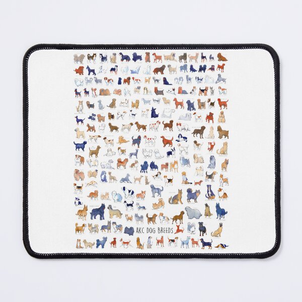 Item preview, Every Akc Dog Breed designed and sold by BurnPrintsEP.