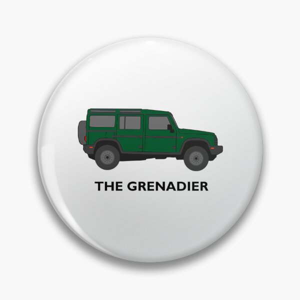 Item preview, The Grenadier Off-Road Vehicle (Green  Lettering) designed and sold by SharkCoDesigns.