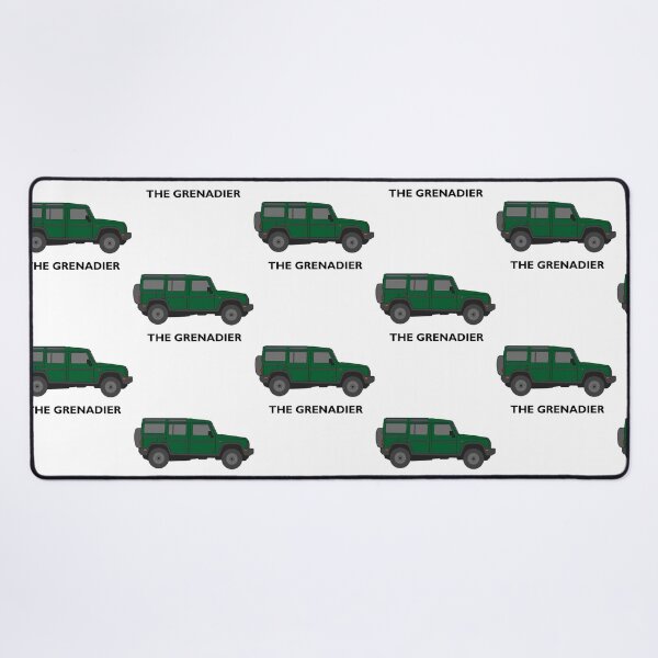 Item preview, The Grenadier Off-Road Vehicle (Green Lettering) designed and sold by SharkCoDesigns.