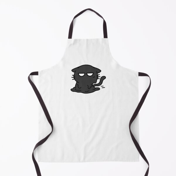 Item preview, Melting Black Cat - Socially Exhausted Introvert designed and sold by offquote. by nttglyphs.