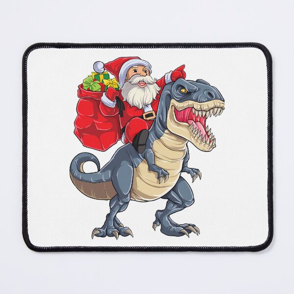 Item preview, Santa Riding Dinosaur T Rex T Shirt Christmas Gifts X-Mas Kids Boys Girls Man Women designed and sold by funkieedesigns.