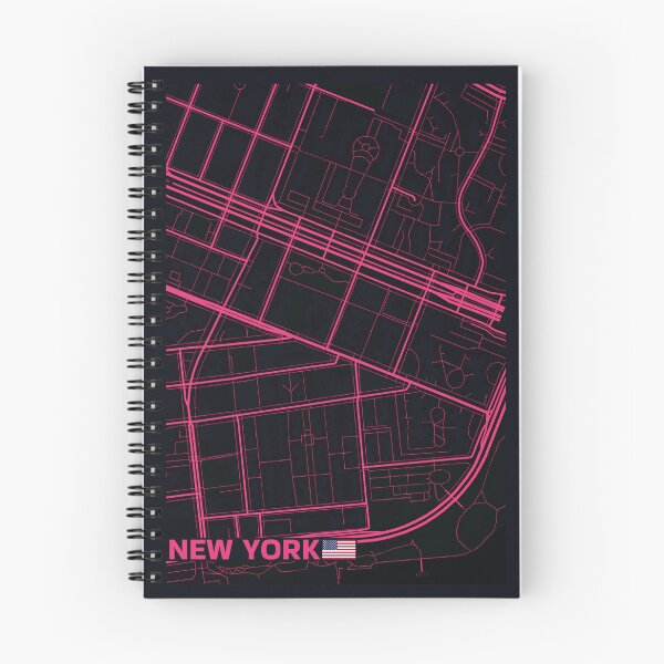 Item preview, New York USA City Map #14 designed and sold by Thistle-TShop.