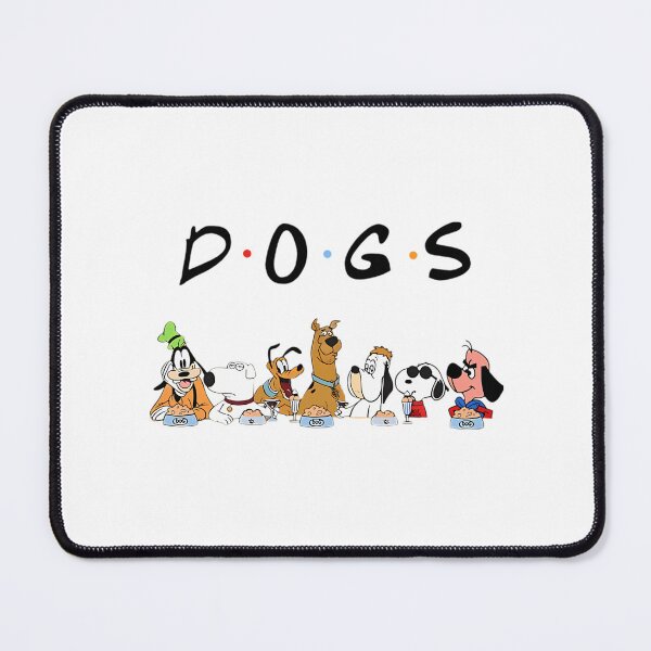 Item preview, Famous Cartoon Dogs Friends Parody Coffee Shop designed and sold by BurnPrintsEP.