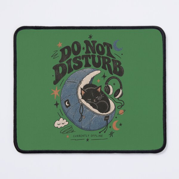 Item preview, Do Not Disturb Sleeping Cat Cozy Night Aesthetic designed and sold by Slay29.