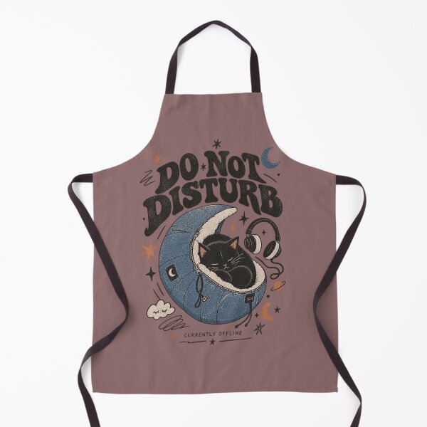 Item preview, Do Not Disturb Sleeping Cat Cozy Night Aesthetic designed and sold by Slay29.