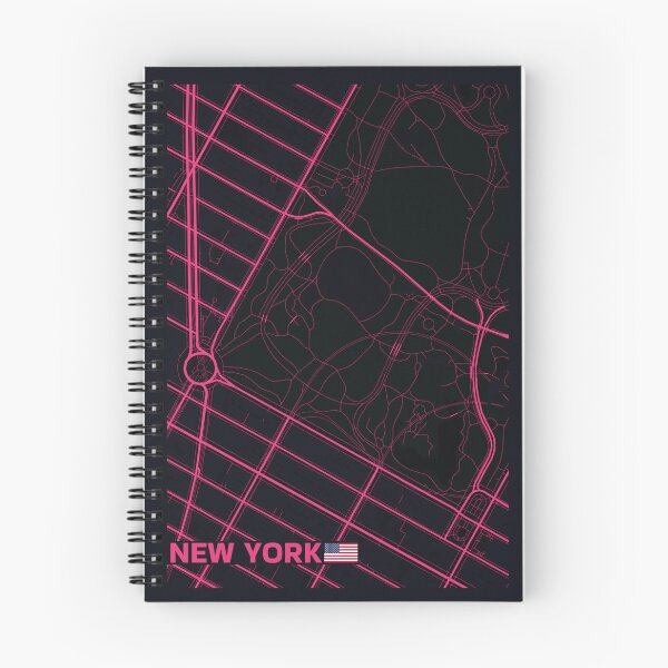 Item preview, New York USA City Map #15 designed and sold by Thistle-TShop.