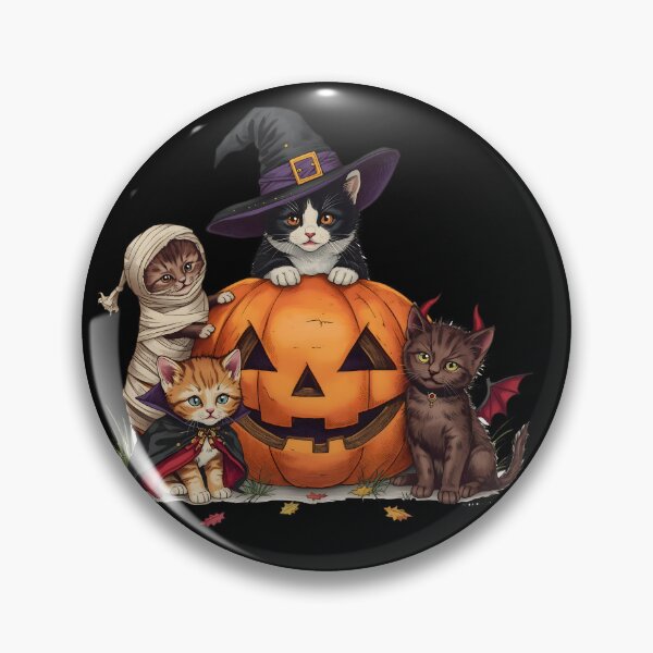 Item preview, Cute Halloween Cats Pumpkin Costumes Spooky Season designed and sold by RoyesButler.