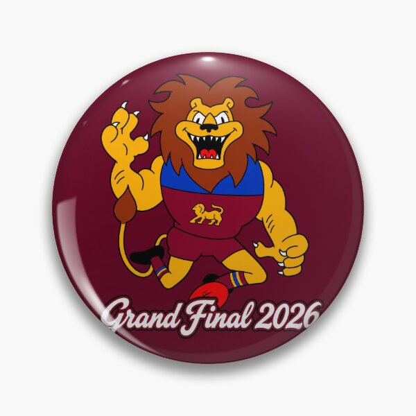 Item preview, Grand Final Lions Man Drawing designed and sold by Luke Foran Sports Art.