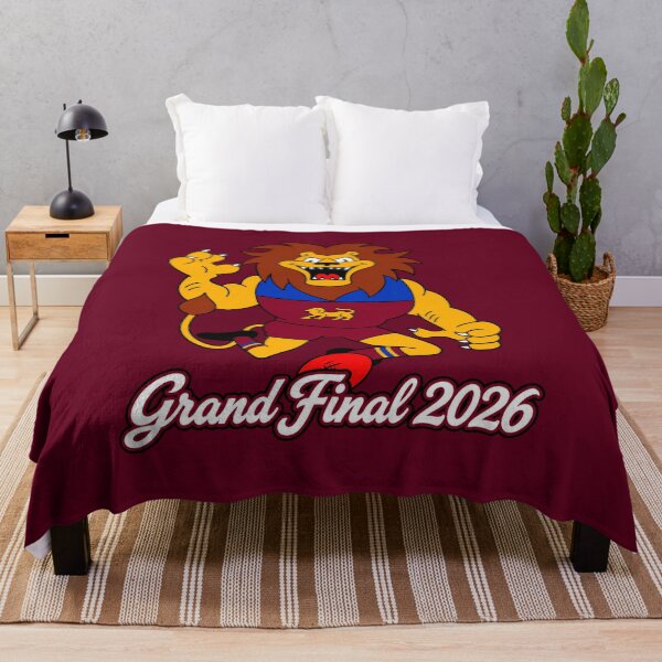 Item preview, Grand Final Lions Man Drawing designed and sold by Luke Foran Sports Art.