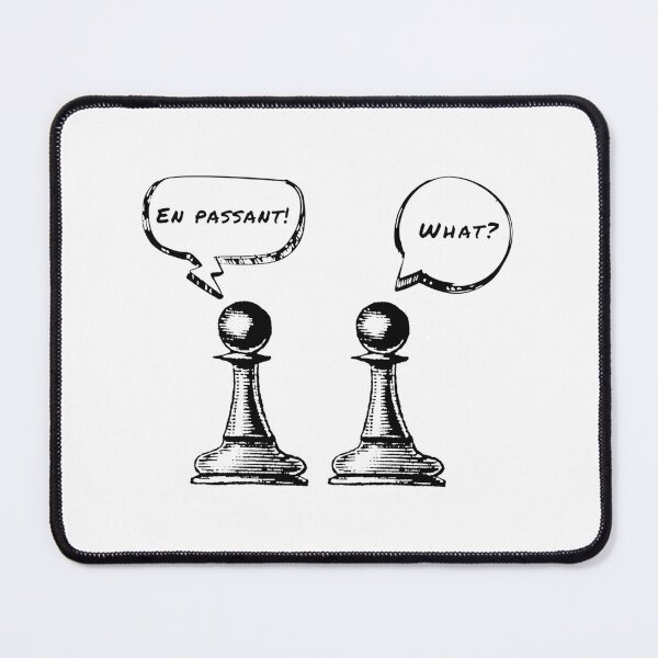Item preview, Chess Pawns En Passant Move Explanation Design for Strategy Lovers designed and sold by chrisalexs23.