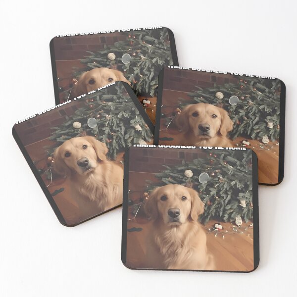 Item preview, Christmas Tree Fainted Cute Dog Meme designed and sold by 47monkeys.