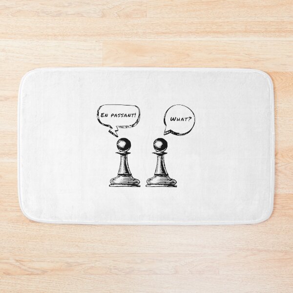 Item preview, Chess Pawns En Passant Move Explanation Design for Strategy Lovers designed and sold by chrisalexs23.