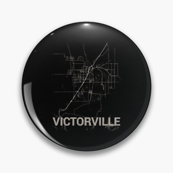Item preview, Victorville California Street Map Minimalist Vintage Art designed and sold by bonizem.