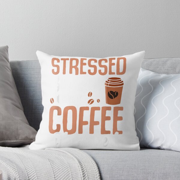 Item preview, Stressed Blessed and Coffee Obsessed T-Shirt designed and sold by VibeCrafteria.