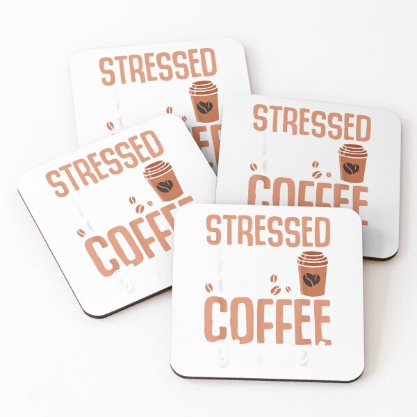 Item preview, Stressed Blessed and Coffee Obsessed T-Shirt designed and sold by VibeCrafteria.