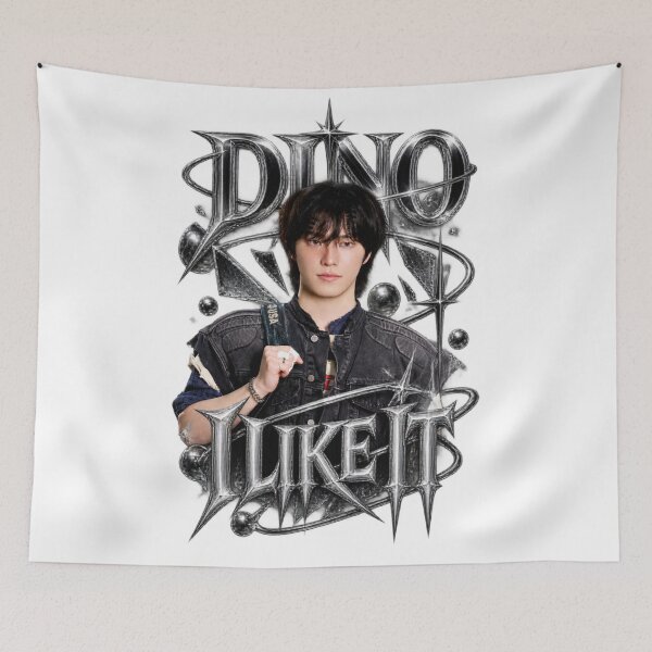 Item preview, DINO I LIKE IT SEVENTEEN Black Label Streetwear Poster Design designed and sold by Valeree Store.