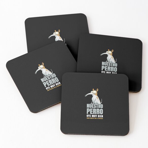 Item preview, Divertido diseño de perro español - Nuestro Perro designed and sold by BurnPrintsEP.
