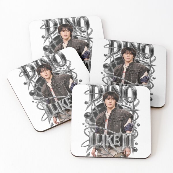 Item preview, DINO SEVENTEEN I LIKE IT Distressed Typography Fashion Artwork designed and sold by Valeree Store.