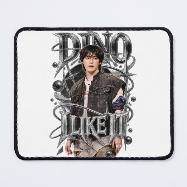Item preview, DINO SEVENTEEN I LIKE IT Distressed Typography Fashion Artwork designed and sold by Valeree Store.