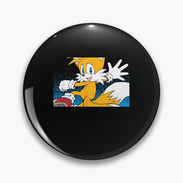 Item preview, Sonic The Hedgehog Miles Tails Prower Kanji designed and sold by cutezodiac.