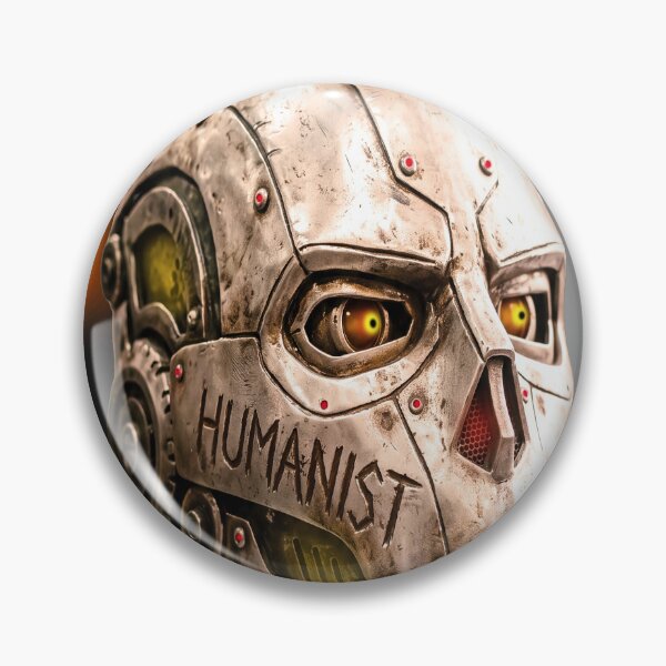 Item preview, HUMANIST ROBOT HEAD designed and sold by NOIMION DIGITAL ART.
