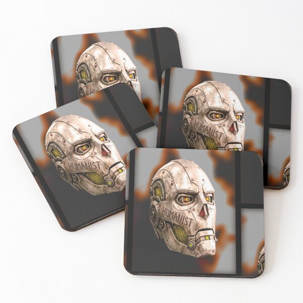 Item preview, HUMANIST ROBOT HEAD designed and sold by NOIMION DIGITAL ART.