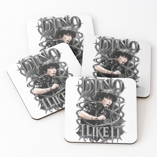 Item preview, DINO I LIKE IT SEVENTEEN Cinematic Dark Idol Poster Visual designed and sold by Valeree Store.
